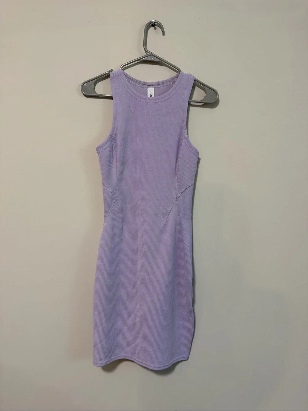 lululemon athletica Lavender Ribbed Midi Tank Dress
